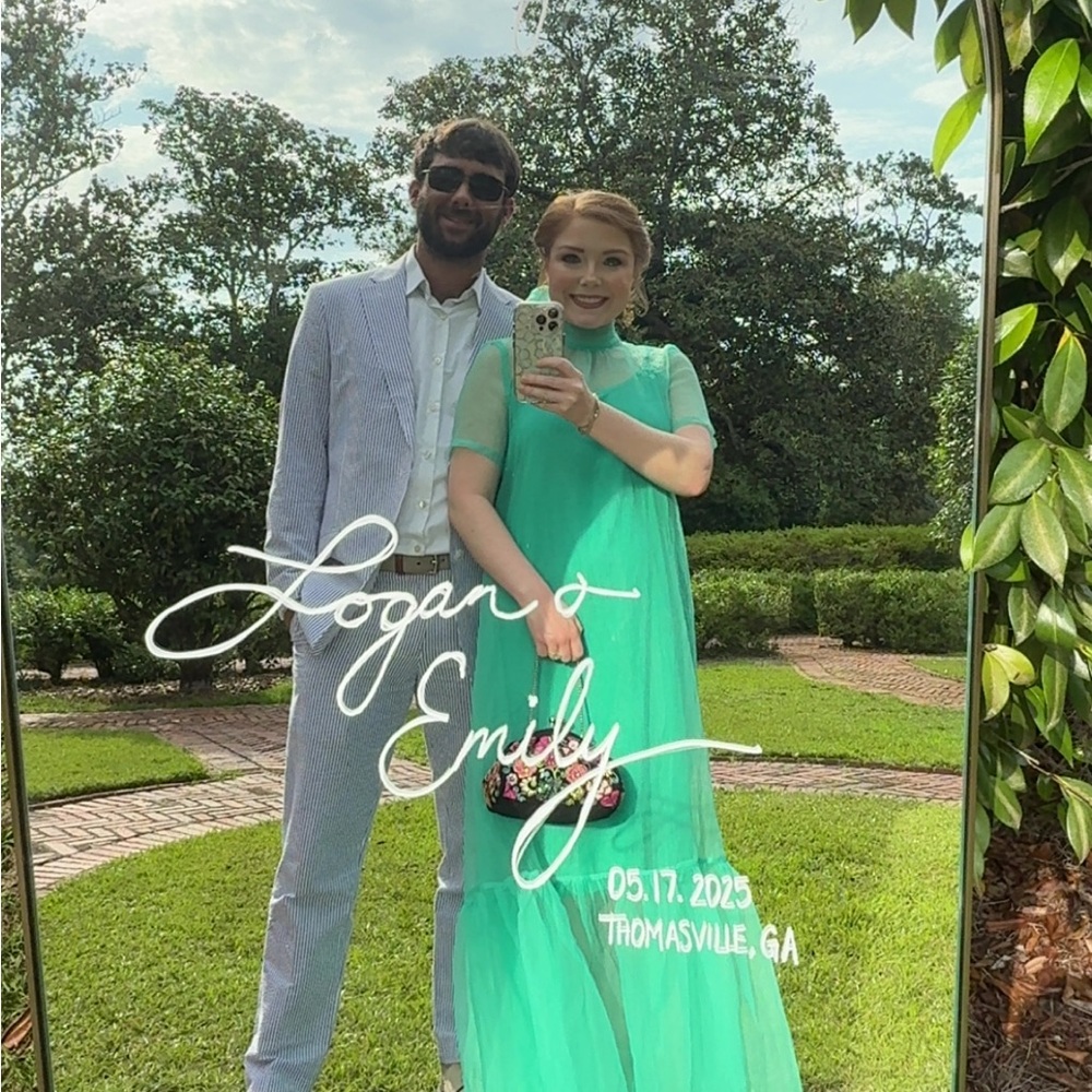 Karlie Teal Ruffled Tiered Maxi Dress - Picture 4 of 4